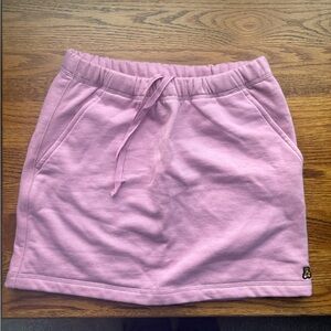 Teddy Fresh Sweatshirt Skirt w Pockets